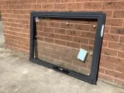 860h x 1210w NEW Aluminum Awning window Textura® Monument Clear DOUBLE GLAZED