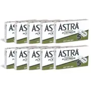 Astra Super Platinum Double Edge Razor Blades (50)