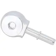 Aeroflow Slimline -10Orb to 3/8" EFI Push On 90 Deg Tight Radius Silver Aeroflow - AF969-06-10S