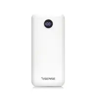 在飛比找樂天市場購物網優惠-ESENSE 免帶線 10000PD 快充行動電源(白色) 