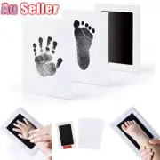 Christmas Newborn Hand Foot Print Kit Child Inkless Wipe Baby Safe Footprint