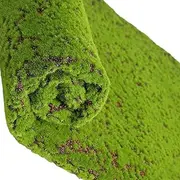 NUOBESTY Artificial Mat Fake Mat Fairy Gardens Decor Fake Grass Wall Ornament Outdoor Wedding Party Decor 50x50 CM