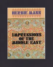8X10" Matted Print Jazz Album Art : Herbie Mann, Impressions of the Middle East