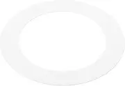 uxcell 3.2" ID 4.5" OD Light Trim Ring, White Goof Ring Matte Circular Light Cover Lighting Fixture for Ceiling Wall Recessed Can Downlights