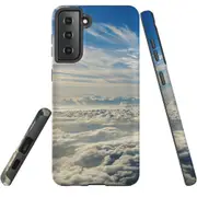 For Samsung Galaxy S22 Case, Armour Cover, Sky Clouds