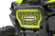 Steel Grille for 2017-2018 Polaris RZR Turbo XP + LED Light Bar Lime Squeeze ATV