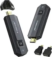 HDMI Wireless Transmitter and Receiver 50M/165Ft, Lemorele 1080P Wireless HDMI Extender 5G Streaming Video to Monitor/Projector/HDTV for Home Theater, Office Meeting, Lecture, Church, Education
