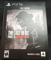 The Last of Us Part II 2 Remastered WLF Edition PS5 PlayStation 5 BRAND NEW