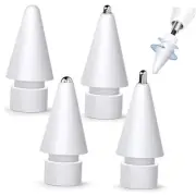Replacement Tips for Apple Pencil Pro/2nd/1st/USB-C Anti-Slip A1-4*whit-1234