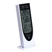 Digital Led Night Light Hygrometer Humidity Meter With Alarm / Date / Clock / Calendar