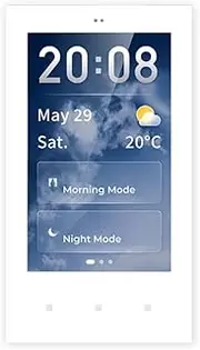 KGDSFG Tuya US ZigBee 3.0 Scene Switch Smart Central Control,4Inch Touch Build in Wireless Zigbee Hub, Work for Home Easy Install