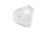 KN95 adults 5ply face masks - white - 50pcs