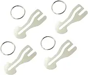 4Pcs Trolley Key, Shopping Trolley Key Grocery Shopping, Unisex Trolley Token (4-Piece Set)