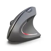 Bluetooth Vertical Mouse Ergonomics 800/1600/2400Dpi Pc Notebook Accessories Gray