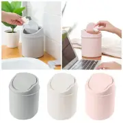 Mini Desktops Mini Creative Covered Kitchen Living Room Trash Can Flip NEW-