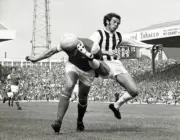 Doug Fraser, John Radford 1969 West Bromwich Albion V Arsenal Old Cricket Photo