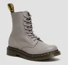 Dr Martens Doc 8 Hole 1460 Pascal Zinc Grey Virginia 27641076