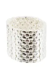 Matte Honeycomb Wide Cuff--ADO-ACC6510