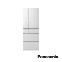 在飛比找環球Online優惠-【PANASONIC】日本製600公升玻璃冰箱-白NR-F6