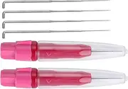 DIY Art Craft Supply: Two Sets of Pen Style Felting Needle Wool Tool for Beginners and Gifts Hand Sewing Needles