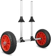 VOLKWELL Kayak Trolley Carrier Cart Quick-Detachable Wheel Collapsible Foldable Adjustable and Lightweight for Kayaks & Canoe Strong Load Capacity 100kg