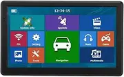 GPS Car Navigator, 7" Inch HD Car GPS Navigation Sat Nav 256/8GB Navigators FM MP3/MP4 Players for Car Truck RV(Without Sunvisor)