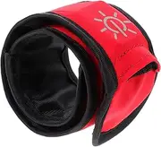 SECFOU Glowing Wristband Arm Band for Night Safety Flexible Adjustable for Concerts Parties