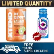 SCIVATION XTEND RIPPED 30 SRV BCAA's GLUTAMINE AMINO ACIDS FAT BURN WEIGHT LOSS$