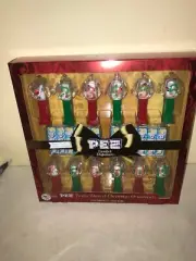 NEW RELEASE-2019 Pez Candy Twelve Days Of Christmas Ornaments w/12 Candy Refills