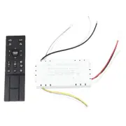Battery Monitoring Ceiling Fan Light Remote Control with 6 Speed Functionality