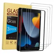 3 Pack Screen Protector for iPad 9th 8th 7th Generation 10.2 inch, Tempered