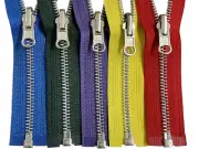 YKK #5 Medium Weight Aluminum Reversible “Inside/Outside” Separating 25" to 32"