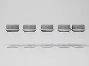 TEST ALL WATER - Lovibond Cylindrical Cells with Lid | Accurate Water Testing | Compatible with MD100, MD200, PM600 Photometers | Easy Maintenance | Compact Design, White