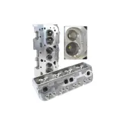 Aeroflow Bare Alloy Cylinder Heads Pair 180Cc Runner With 64Cc Chamber
