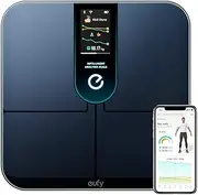 [Eufy] by Anker Wi-Fi Fitness Tracking Smart Scale P3, FSA HSA Eligible,Intelligent Analysis, 3D Virtual Body Mode with Emojis, 16-Measurement Digital Bluetooth Weight Scale with Heart Rate, BMI