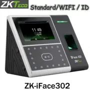 ZKTeco WIFI ID/IC Time iface302-S Attendance Machine Fingerprint Face Time Clock