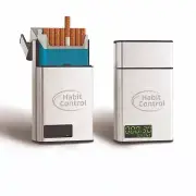 Cigarette Case Timed Lock Box - 20-Pack Cigarette Holder with Timer King Size