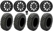 Valor V15 Bdlk 15" Wheels Bk 33" Crawler XR Tires UForce U10 Pro / U10 XL Pro