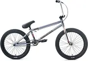 Damned 20” BMX Bike | Polished Grey | Expert Spec | Optimised Geometry | Fully Sealed Bearings | Lightweight | Top end BMX Bike for Riders of All Ages 10 and up | 21” Top Tube Frame