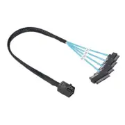 0.5M/1M Mini SAS HD SFF-8643 36P to 4SFF-8482 29+15P SAS SATA Hard Drive Cable