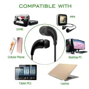 Stereo Headset with Microphone and Playback Control For Kyocera DuraForce Pro