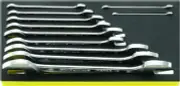 Stahlwille TCS TRAY FOR DOUBLE OPEN ENDED SPANNERS (MOTOR) 96830167 Set with 11
