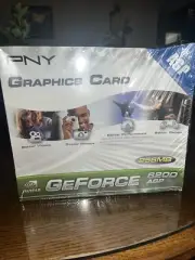 SEALED PNY Graphics Card GeForce nVidia DDR 6200 AGP 256MB