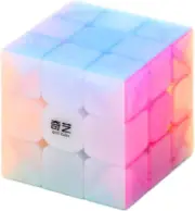 Qiyi Warrior W 3X3 Jelly Cube Puzzle Warrior W 3X3X3 Jelly Magic Cube