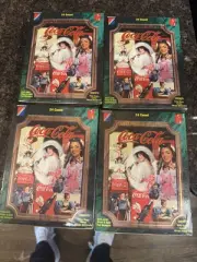 1995 Coca-Cola SUPER PREMIUM Factory SEALED w Insert Holo`s COLLECT-A-CARD Qty 4