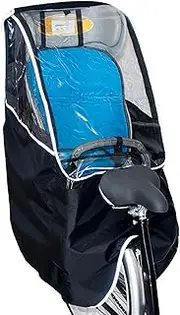Child Seat Rain, Rain Canopy Wind, Front Opening Rain, Portable Rain Protection With Transparent Window, Back Seats Rain Coat For Rainy Day
