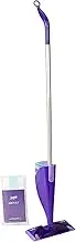 Swiffer PGC92811CT WetJet Mop Starter Kit 46-Inch Handle Silver and Purple 1 Kit