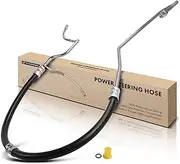 A-Premium Power Steering Hose Pressure Line Hose Assembly Compatible with Ford Escape 2005-2007 & Mazda Tribute 2005-2006 & Mercury Mariner 2005-2008, 2.3L 3.0L, with O-ring & Bushing, Pump To Gear