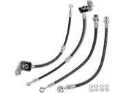 For 2005-2010 Kia Sportage Brake Hose Set Front APR 78781RCMS 2009 2006 2007 (for: Kia)