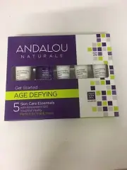 Andalou Naturals, Get Started, Age Defying, Skin Care Essentials, 5 Piece Kit